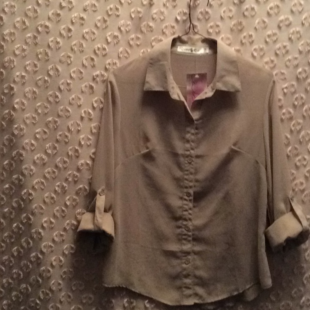 Beige Color Two Style Top - Picture 3 of 5